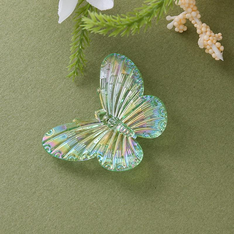 Iridescent 3D Butterfly Charms: Handmade DIY Phone Case and Hair Accessories