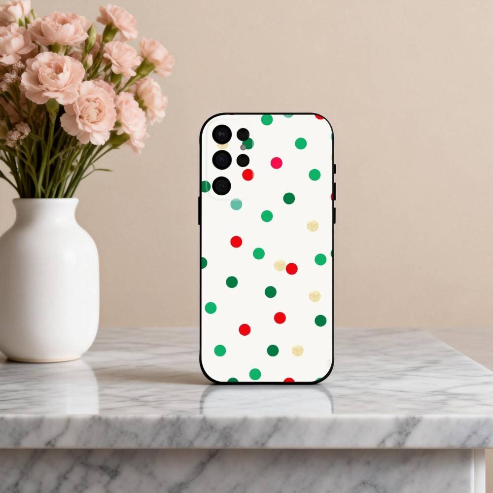 

Чехол для телефона P-Polka D-Dot A-Art для Samsung S25,24,23,22,30,21,10,9,Ultra,Plus,Lite,FE,4,5 G Мягкий черный чехол Samsung S235G