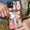 Maltese Cute Line Puppy Dog For IPhone 15 16 Pro Max 11 12 13 14 XS XR X Plus 16E Matte Translucent Phone Cover