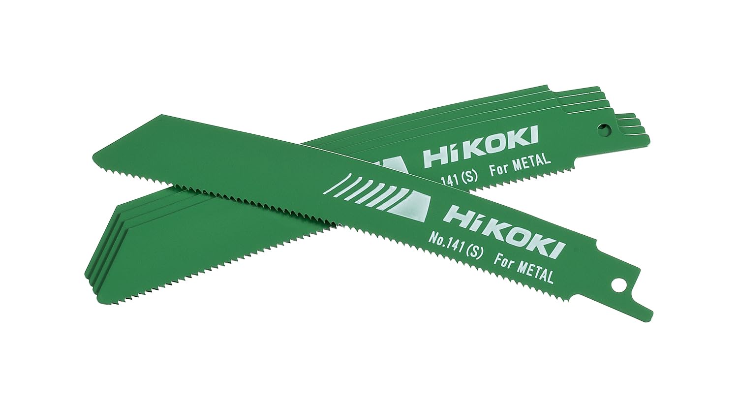 

HiKOKI Saber Saw Reciprocating Saw Blade, Blade, No. 141(S) 0037-0525 зелёный
