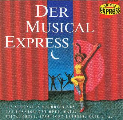CD VARIOUS - Musical-Express / Der Musical Expre 290603 Ariola Express 1991 Germany Soundtracks & Musicals Used