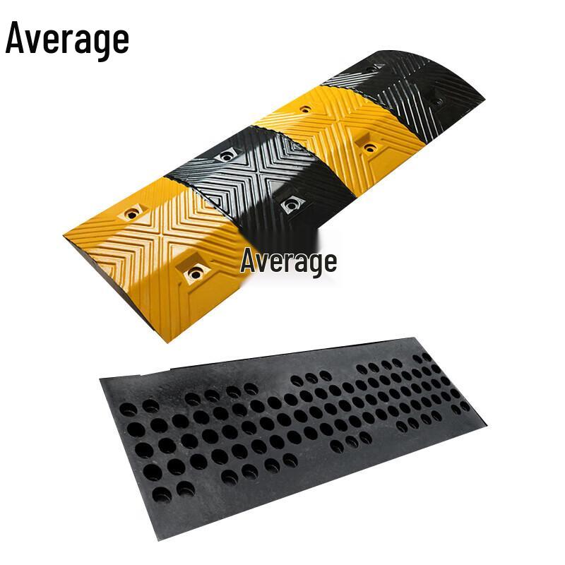 Rubber-Plastic Highway Speed Bump