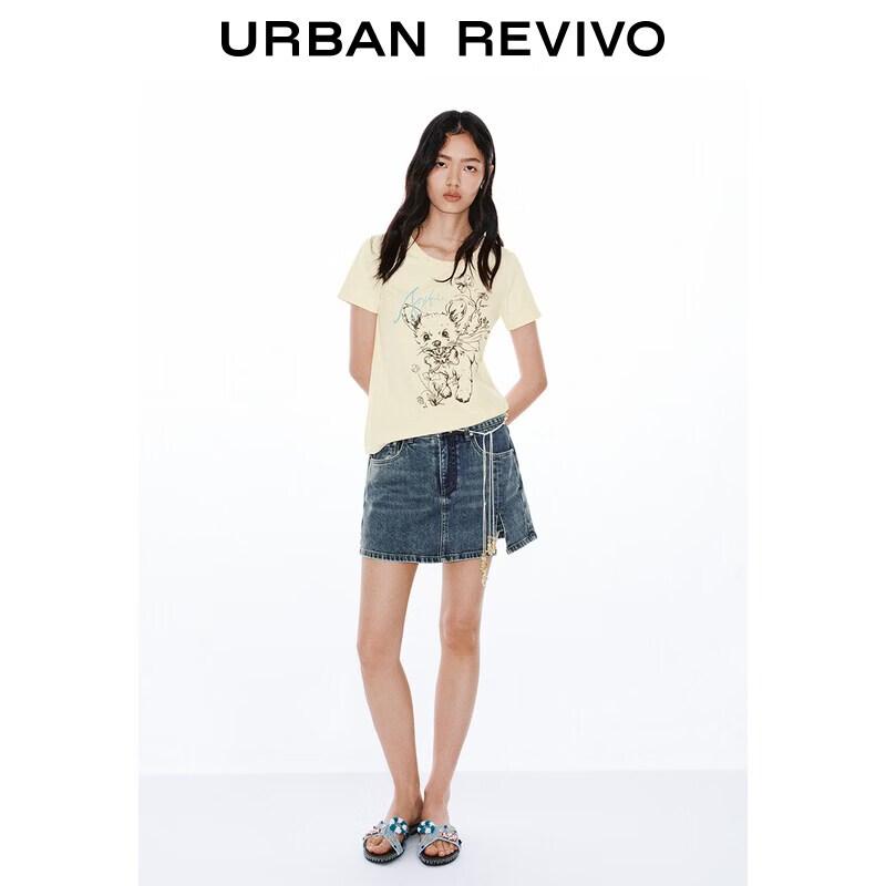 UR Women s Playful Graphic Print T-shirt XS