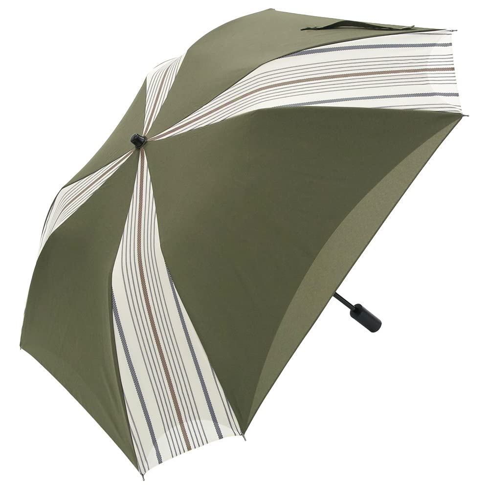 

Складной квадратный Идеально для солнца и легкого тепла 1-го класса Широкий и короткий мужской зонт от солнца, Дождь, Блокирующий, Защищающий, Двухслойный, (хаки)