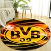 שטיח עגול להדפסת B-BVB09, שטיח עגול לכסא, מתאים לחדר שינה, סלון, שטיח דקורטיבי לבית