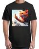 Lustige Katze Mittelfinger Lustige Katze Im Auto Vintage Erwachsenen S-4XL Unisex T-Shirt