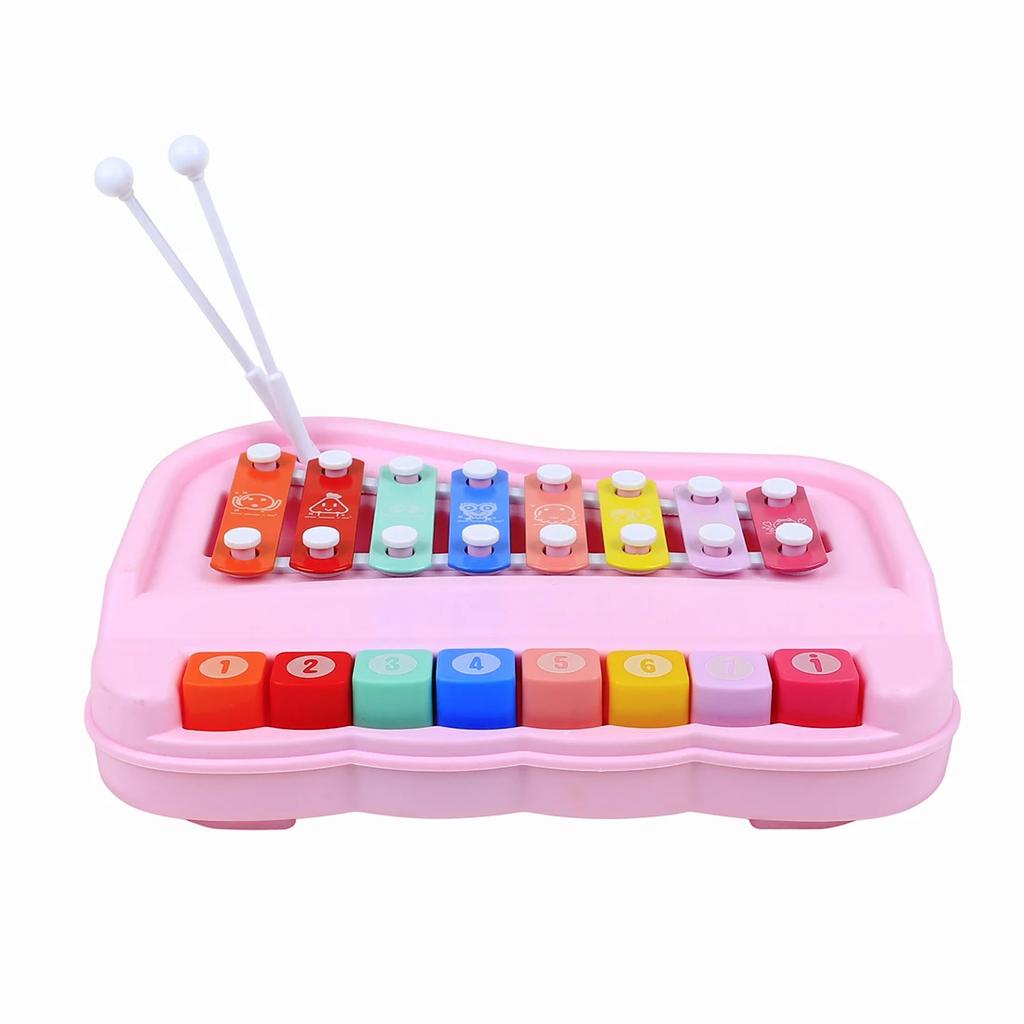 Orff Instruments 8-note Xylophone Piano Parish Music Play Early Child Educational Enlightening Instrument Parts for Games Travel