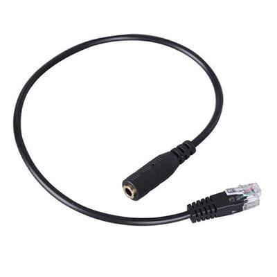 RJ9 To 3.5mm Adapter For PC Headsets To Telephone Headsets Conversion Cable Plugs And Play Clear Audios Transmission