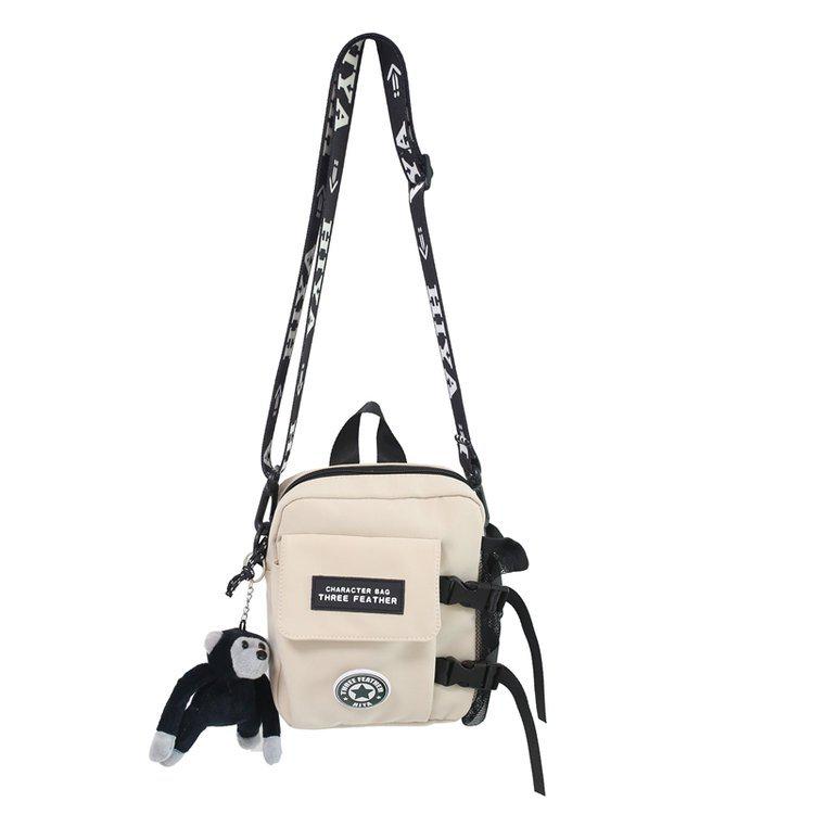 2022 Korean Style Unisex Nylon Crossbody Bag - Trendy, Lightweight, Casual Shoulder Bag for Men and Women
