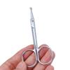 New Fashion Curved Stainless Steel Nose Hair Scissors Beauty Tool Ear Facial Trimmers