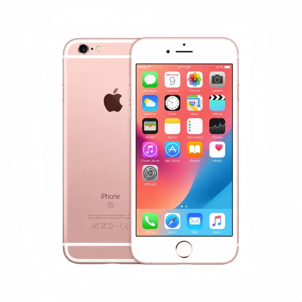 Refurbished Apple iPhone 6s 2GB RAM 128GB ROM 4.7" Retina Display Unlocked Smartphone iOS Mobile Phone