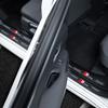 1/4/5Pcs Car Door Sill Scuff Plate Decor Carbon Fiber Stickers For qaz19 Sline A3 A1 A4 B8 B7 A6 C7 A5 A7 A8 B9 B6 C6 Q2 Q3 Q5 Q7