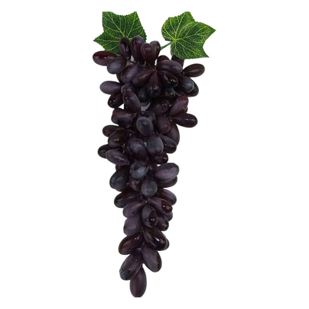 Künstliche Früchte, gefälschte Erdbeeren, Trauben, Simulationen, Modell, lebensecht, realistische Früchte für Fotografie-Requisiten, Heimküche