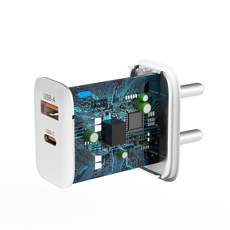 New 200W USB Type C Fast Charge Phone Charger Adapter Quick Charge USB PD EU US UK Plug For Iphone  Samsung