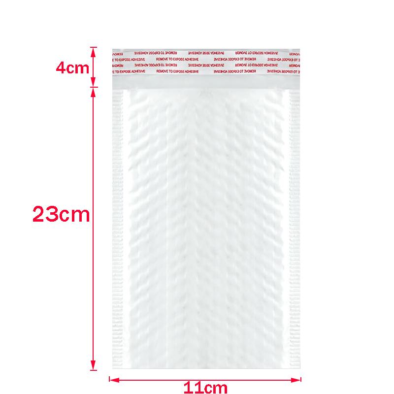 50Pcs Bubble Mailers White Poly Bubble Mailer Self Seal Padded Gift Bag Packaging Envelope Bags Book Shipping Package Bag