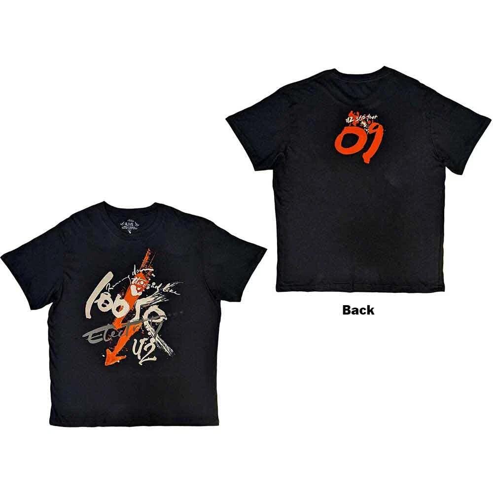 U2 Unisex T-Shirt: 360 Degree Tour 2009 Loose Electricity (Ex-Tour) (XX-Large) M