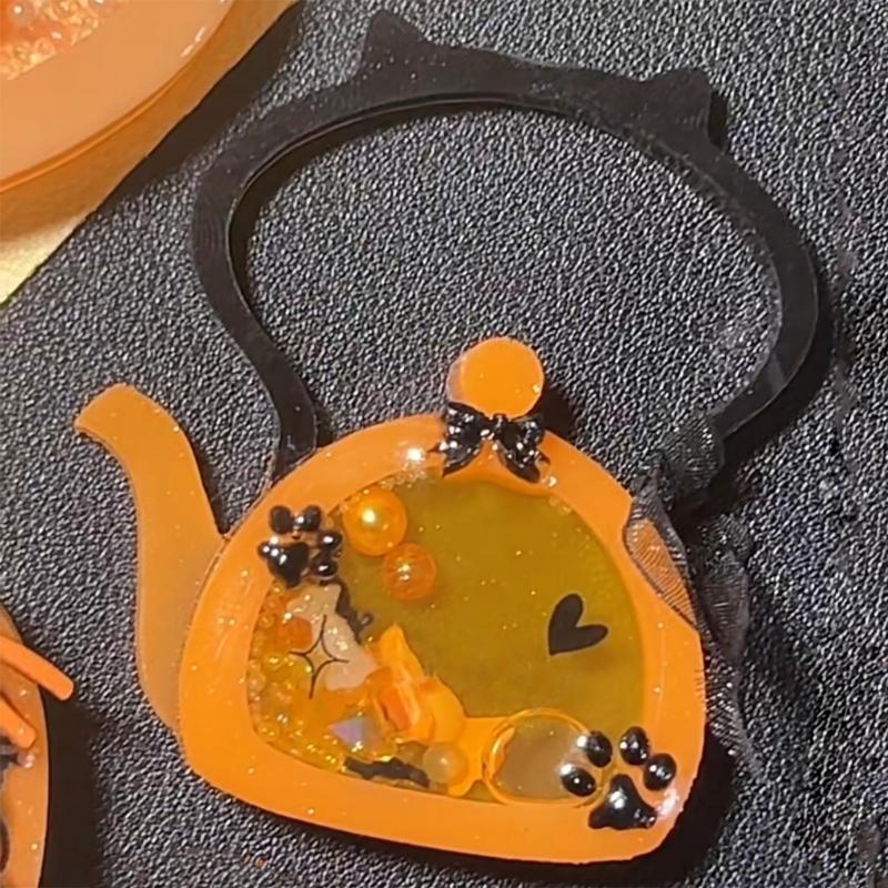 Practical Silicone Mold Liquid Sand Kettle Shaped Mould Unique Epoxy Resin Jewelry Making Molds for DIY Enthusiasts