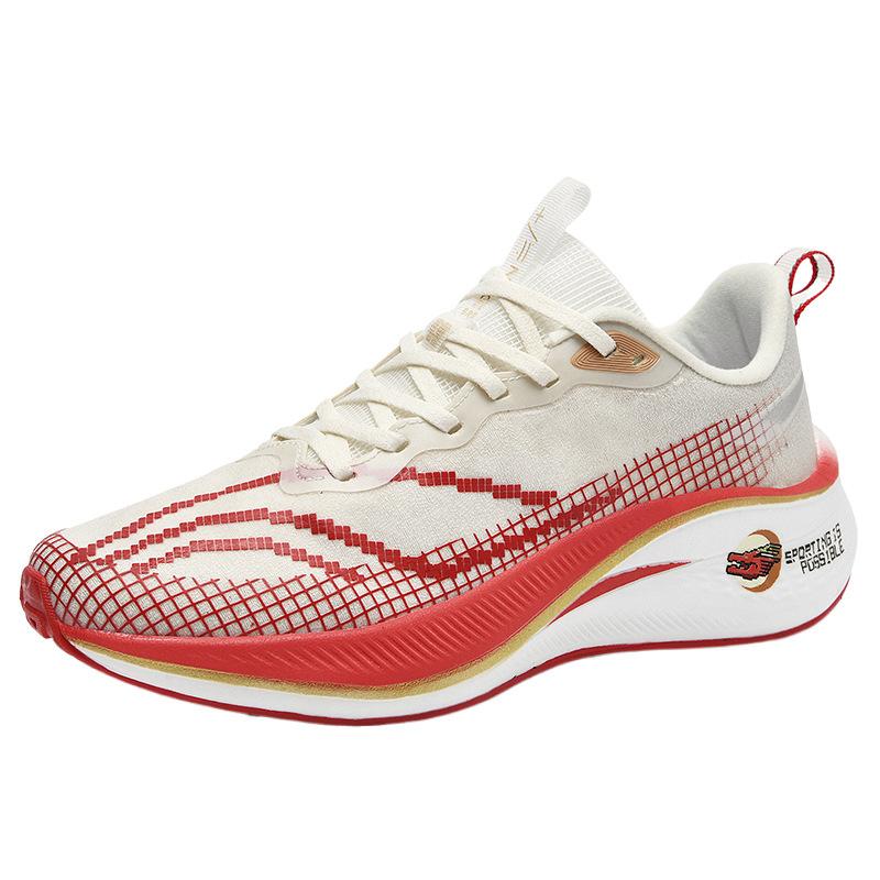 Jugend-Renn-Carbon-Board Laufschuhe rutschfest und verschleißfest weichsohlige Sportschuhe Frühling Herrenschuhe Trend vielseitige Freizeitschuhe