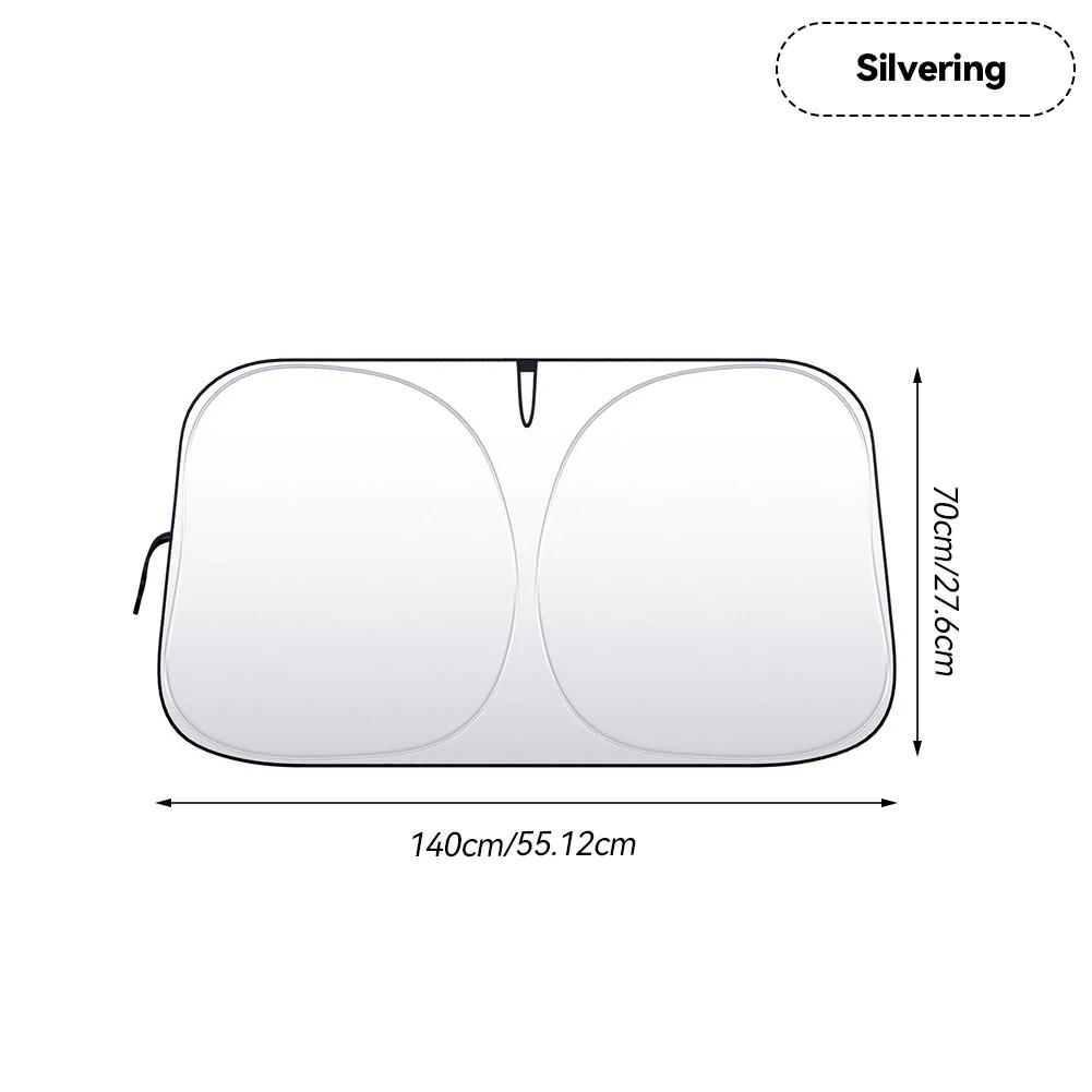 Car Front Window Sunshade Cover Sun Shade Windshield Visor Windscreen Folding Auto UV Protection Curtain Styling Accessories