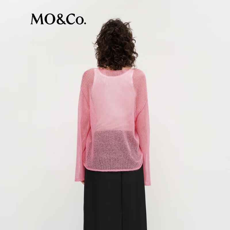 MO&Co. Mohair Blend Knit Two-Piece Set