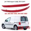 2K5945105D 2K5945106D Rückstrahler für Stoßfänger hinten für Volkswagen Caddy 2015- ABS Rückstrahler hinten Signal Leuchte (keine Glühbirne)