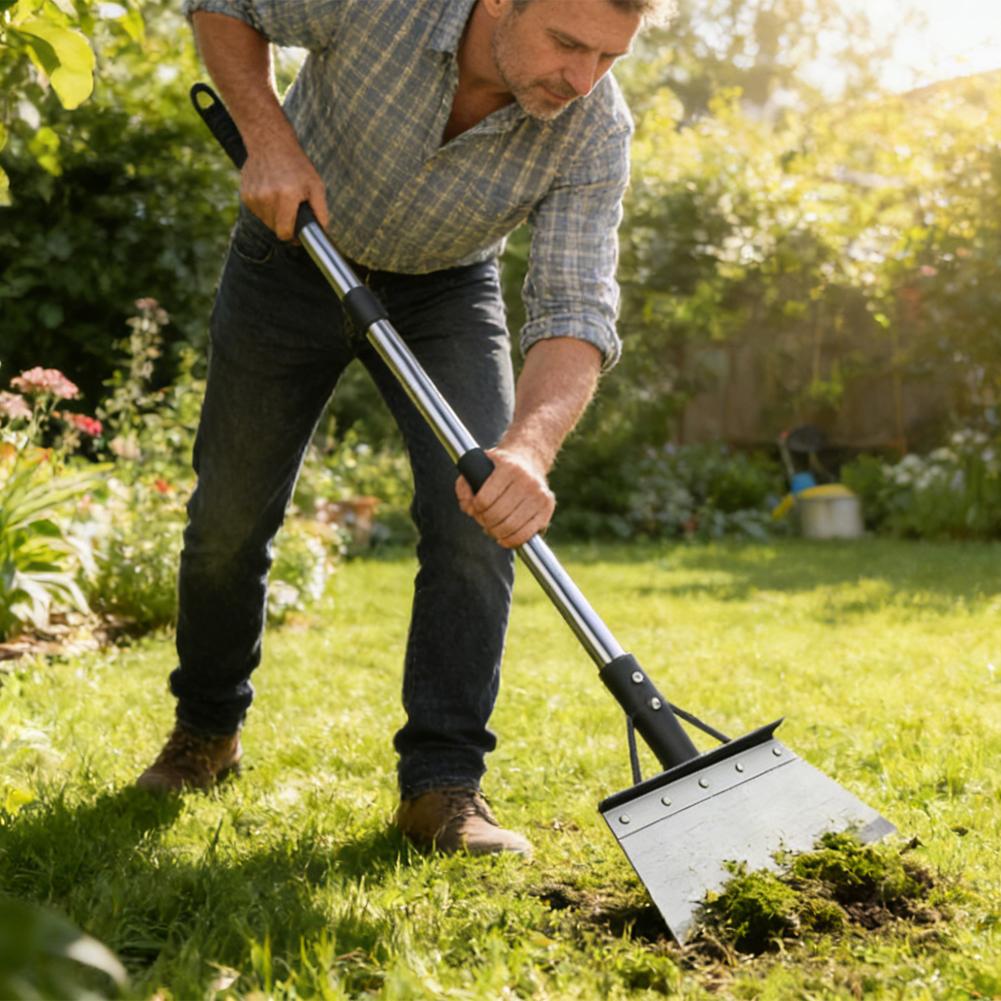 Multifunctional Weeding Shovel Manganese Steel Outdoor Moss Cleaning Shovel Snow Shovel Home Farm Garden Weeding Tool