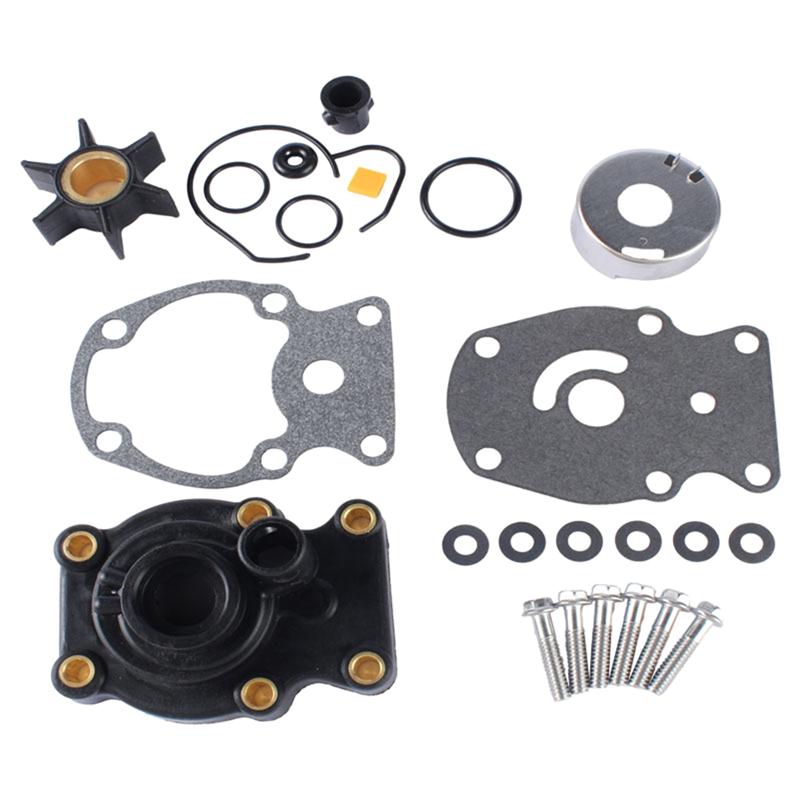 Water Pump Impeller Replacement Parts For Johnson Evinrude OMC 20 25 30 35HP Outboard- 393630 Repair Kit(0393630 18-3382)