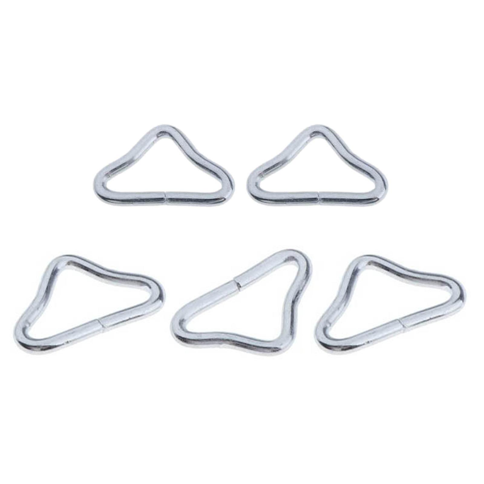 

Треугольная пряжка для батута, 5 шт., треугольные кольца, пряжка V-образных колец, высокопрочные V-образные кольца для ремонта и замены батута