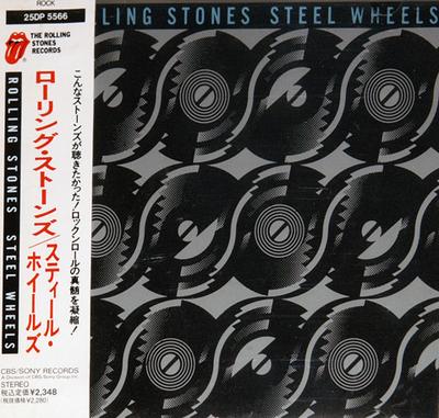 CD ROLLING STONES - Steel Wheels 25DP5566 ROLLING STONES 1989 Japan Rock Used