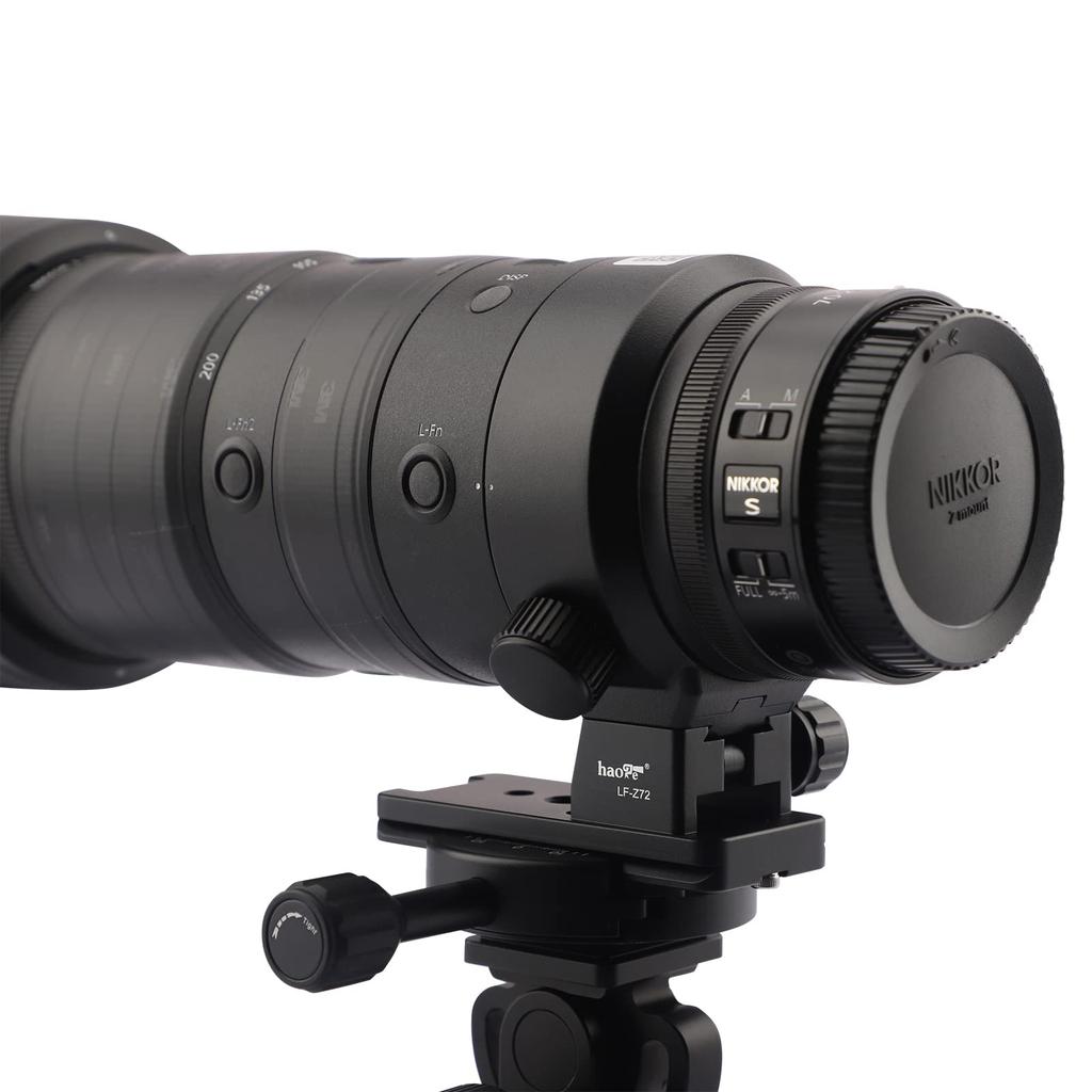 Haoge Lens Replacement Foot for Nikon NIKKOR Z VR Z 400mm VR Z VR and Z 600mm VR S Lenses with Quick Release Plate 100-400mm F/4.5-5.6 S, F4.5 S,
