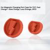 For Silicone Charging Port Dustproof Cover with Magnetic Waterproof Protector Fit Xiaomi YU7, Auto Modification Accessories