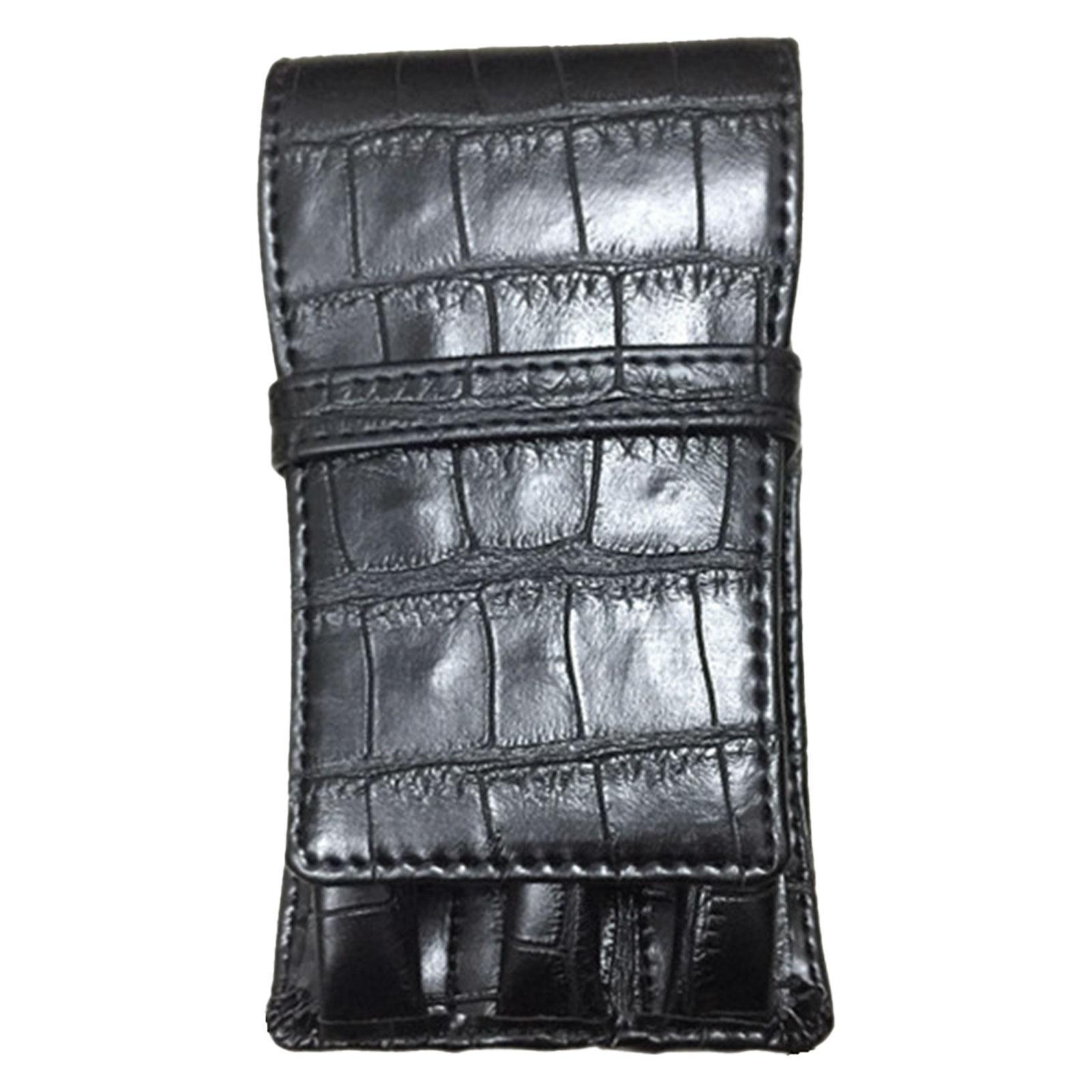 

Leather Pen Case 3 Slots Pen Holder Pen Case for University Work