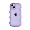 Wavy Pattern Suitable for Apple 16 Mobile Phone Case IPhone11/XR Transparent 13 Pro Max Cover 14 Soft 12 Shell 15
