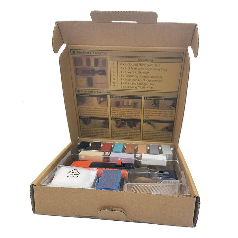 

Набор для ремонта плитки и фарфора из 17 предметов