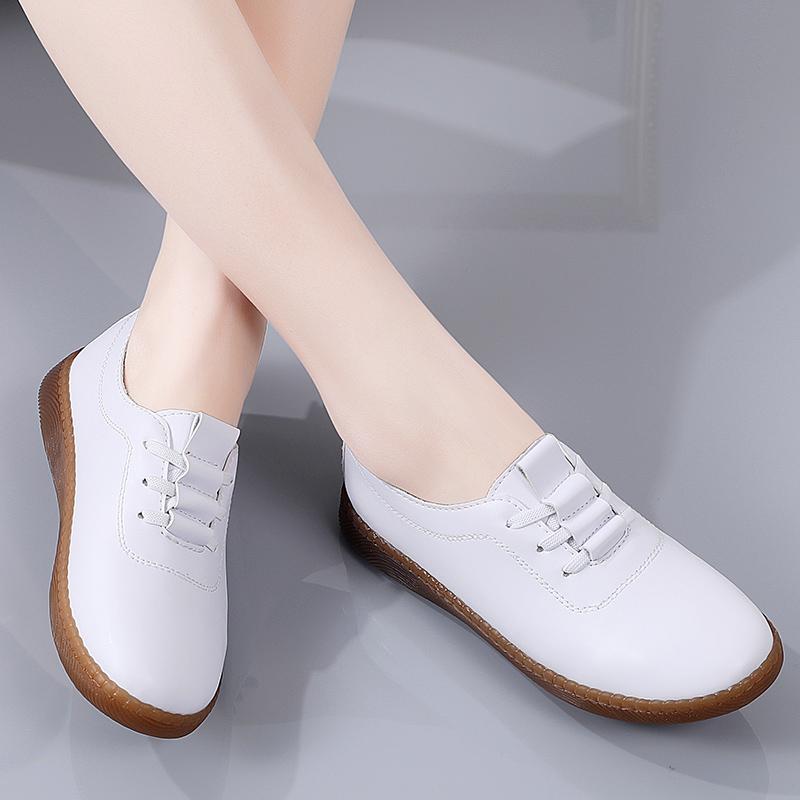 Lässige Damen-Einzelschuhe mit weicher Sohle und Ausschnitten, 35-41