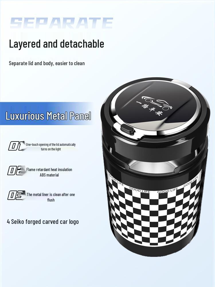 BMW MINI Cooper Countryman Lid-Fitted Car Ashtray