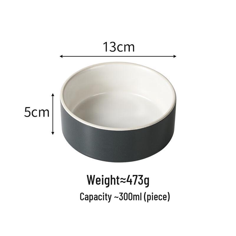 RuHan Ceramic Cat & Dog Food Bowl