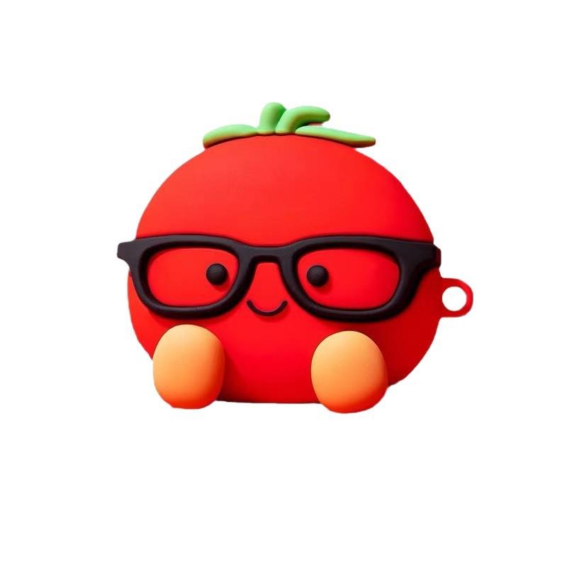 Japan and Korea cute tomato AirPods pro1 apple bluetooth headset case 1/1 generation cartoon tomato case
