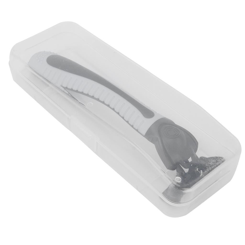 Manual Razor Travel Case Portable Transparent Breathable Razor Handle Storage Protect Box