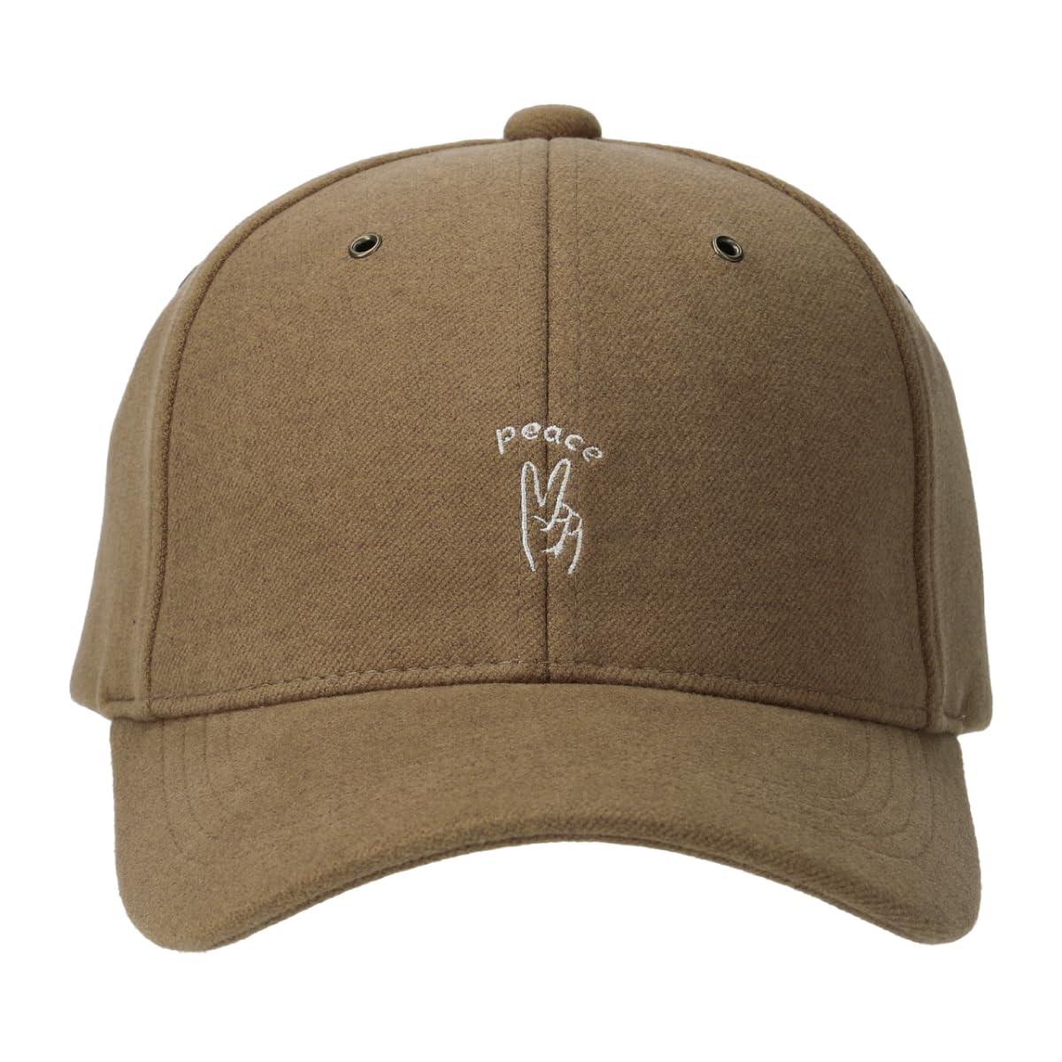 

Basic Enchi Smooth Hand Sign smooth solid original hand sign mini logo embroidered baseball antibacterial and one size fits for men and women Cap, бежевый