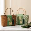 Portable Bamboo Zongzi Packaging Box Chinese Style Handheld Gift Packaging Handbag Eco-friendly Gift Box Bridesmaid