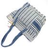 Pristine RRL Tote Bag Indigo Striped Patchwork Tote Bag Indigo blue Women Used