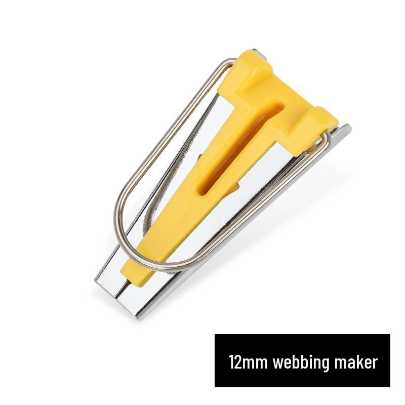 Bias Tape Maker Kit: DIY Quilting & Binding Tool Set (6-50mm)