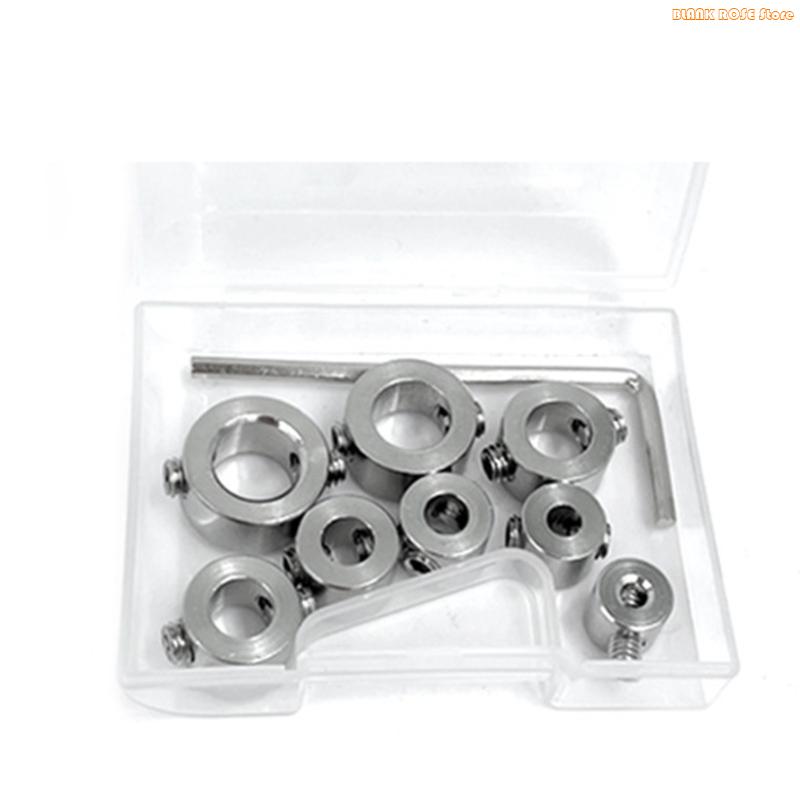 K1AE Drill Bit Limit Ring Optical Bit Locator Limiter Positioning Ring Stainless Steel Woodworking Tools Accessories
