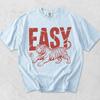 Easy Tiger Japanese Streetwear Graphic Tee, Retro Wild Animal Top