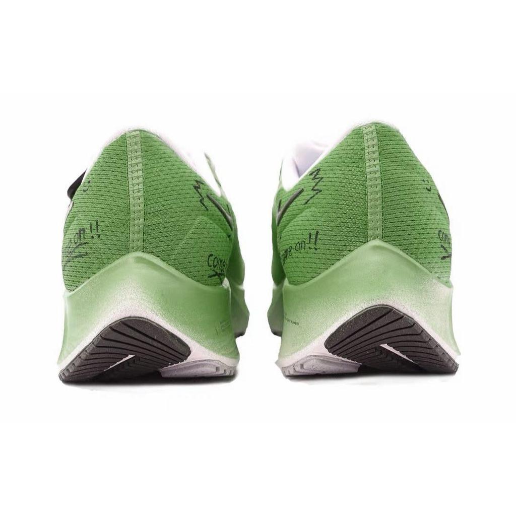 Nike Pegasus 38 Cushioning Low Top Casual Running Shoes Men's Green CW7356-100(Team147-)