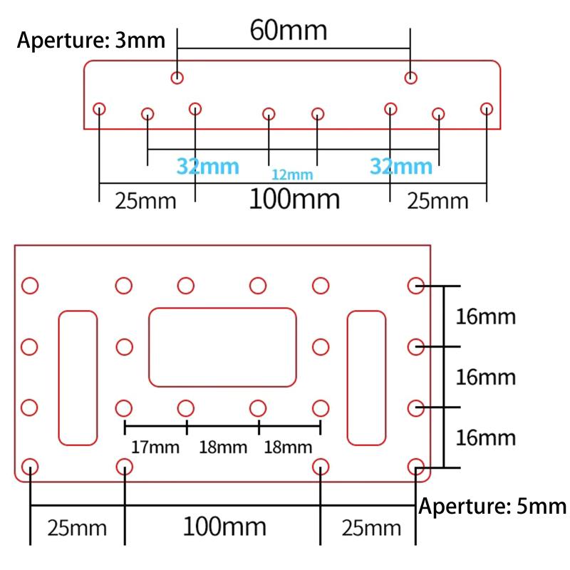 Suport de montare 11Ub pentru stocare 2.5 inch 3.5 inch Adaptor tavă adaptor HDD unitate hard disk pentru suport SSD de 2.5/3.5 inch