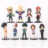 1pc Random Color My Hero Academia Figure Model 8cm Random Color 1pc Anime Toy Car Decor