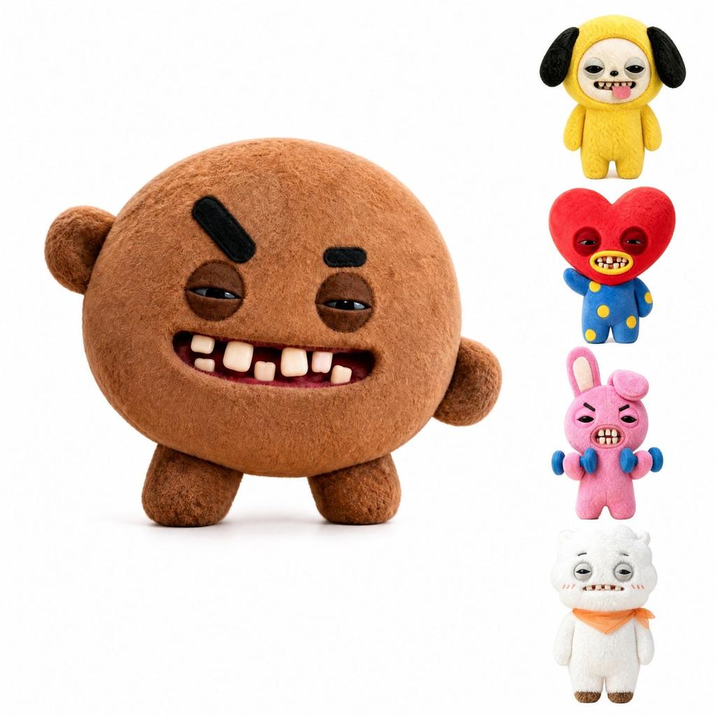 Novelty Plush Toy Doll - Cute Stuffed Animal Gift for Kids and Adults