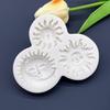 Sun Face Silicone Sugarcraft Mold Fondant Cake Decorating Tools Cupcake Chocolate Baking Molds